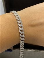 Bracciale Mirco Visconti Donna in Oro bianco Diamante 3.24 Ct Z710/20 - Z710/20